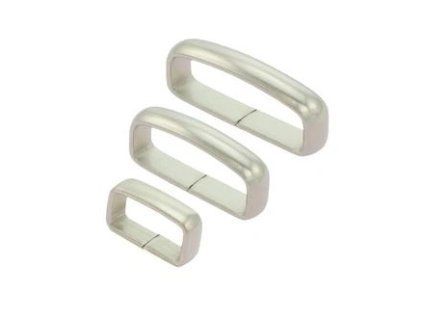 saddlery flat loop nickel plated 243 category s