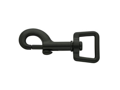 Karabína stredná 17mm čierna